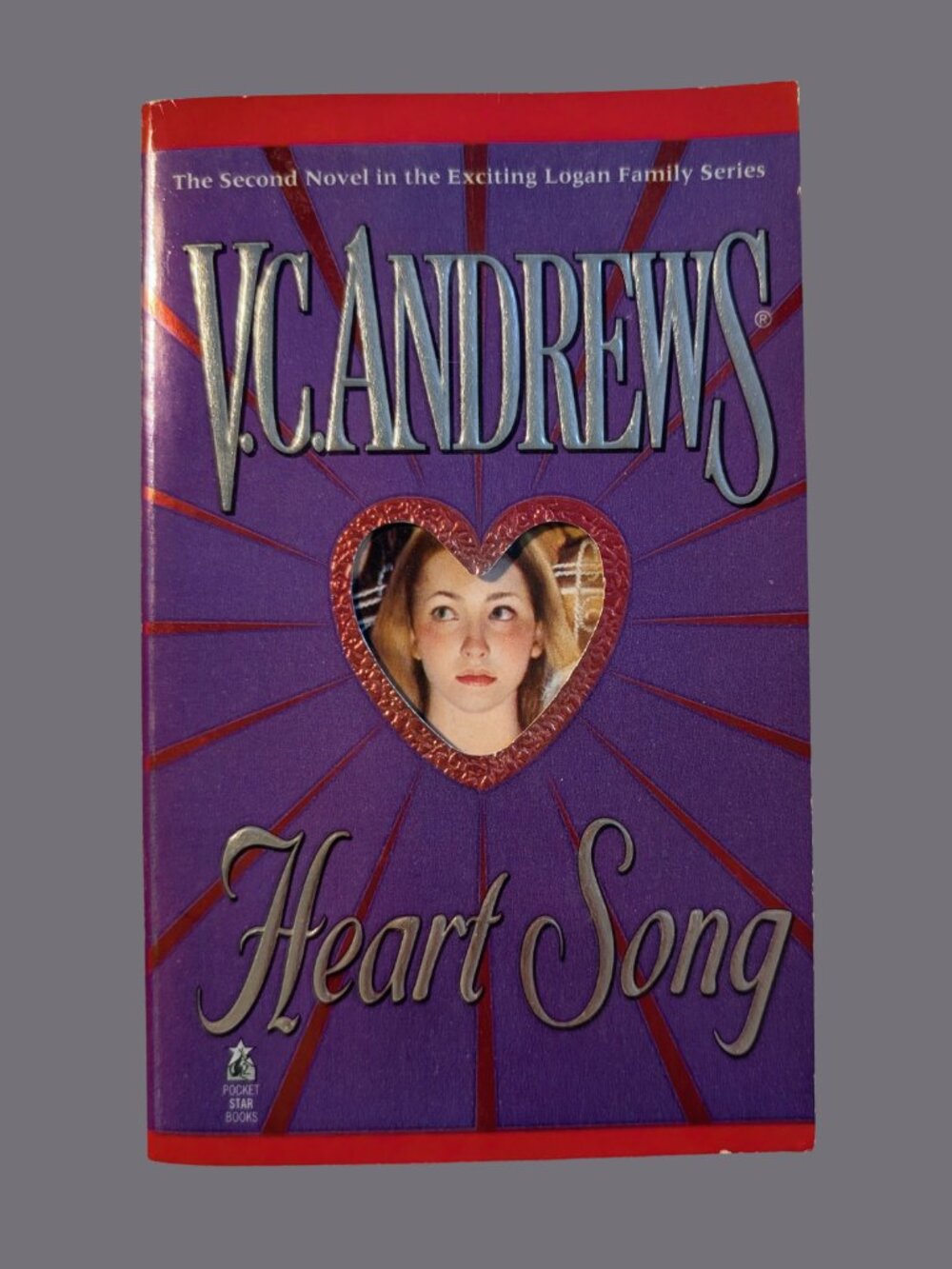 BOGO Vintage 90's Heart Song by V.C. Andrews Logan Family Book 2 Paperback